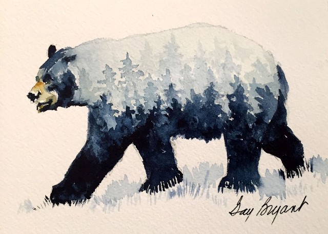 Bear--Woods In The Bear1